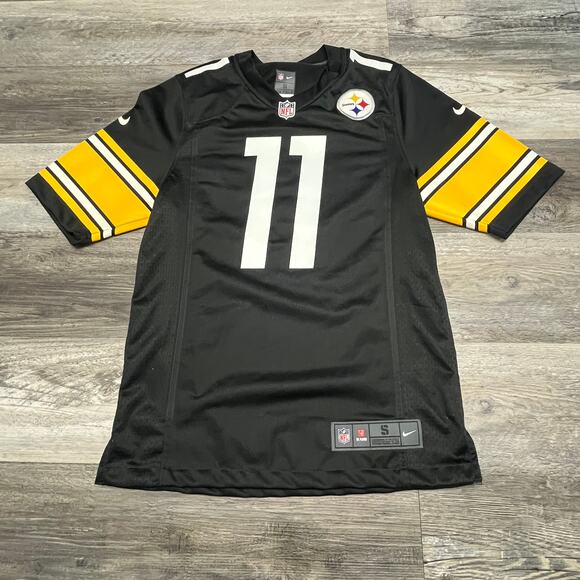 Nike NFL On Field Pittsburgh Steelers Chase Claypool #11 Black Mens S Jersey EUC - Picture 3 of 8